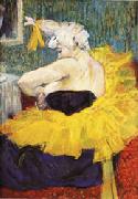 Henri De Toulouse-Lautrec The Lady Clown Chau-U-Kao china oil painting reproduction